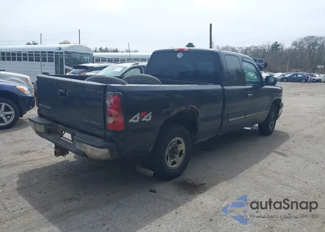 2004 Chevrolet Silverado 1500 Ls из США, поврежденный, VIN 2GCEK19T141306931